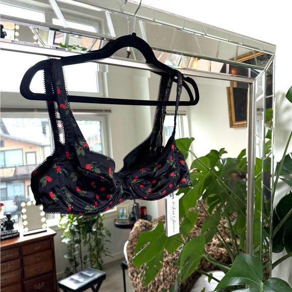 NWT - For Love and Lemons Love Song Satin Bra - Picture 8 of 8